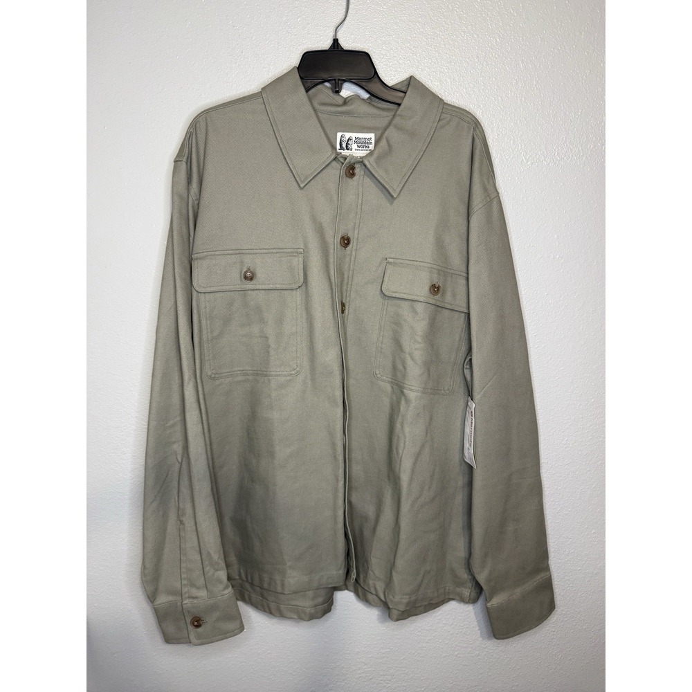 Marmot Mountain Works Incline Heavyweight Flannel Shirt - Men's 2XL XXL $120